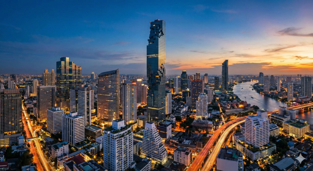 Corporate Training Thailand Bangkok Skyline
