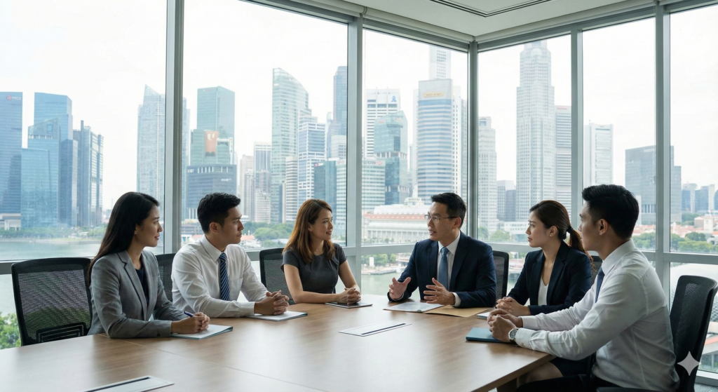 Singapore Corporate Leadership Team Meeting